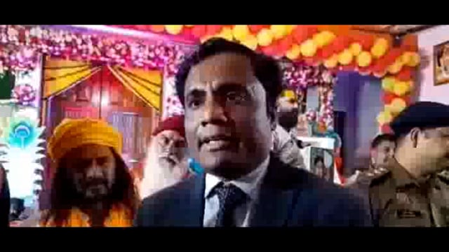 बांके बिहारी कोरिडोर को लेकर 26वें दिन साधु-संतों और ब्रजवासियों की हुई बैठक, साधु संतों ने किया कोरिडोर का समर्थन।