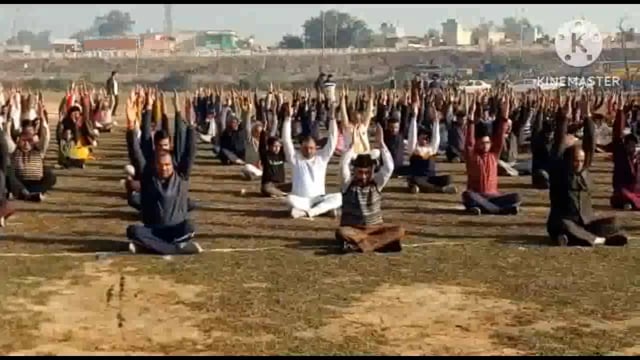 राष्ट्रीय स्वयंसेवक संघ ने नगर एकत्रीकरण किया आयोजित, सैकड़ों की शक्ति में पहुंचे लोग।
