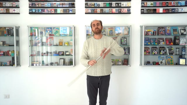 Video Vanishing Cane - Metal