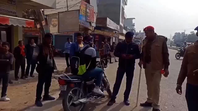 सघन चेकिंग अभियान चलाया गया