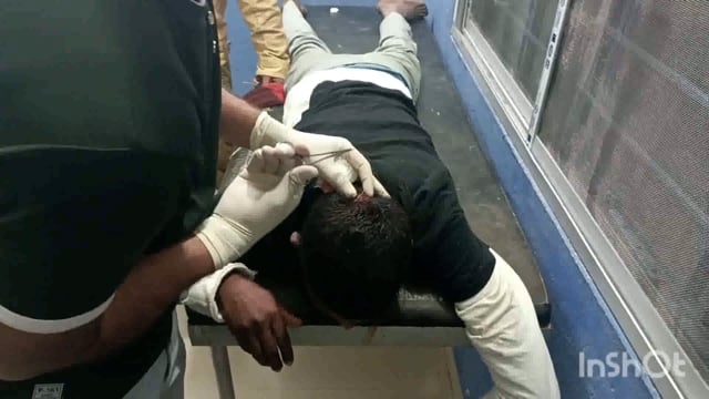 सूरजगढ़ा-मारपीट के मामले में एक व्यक्ति घायल जिसका सूरजगढ़ा सीएचसी में किया गया इलाज