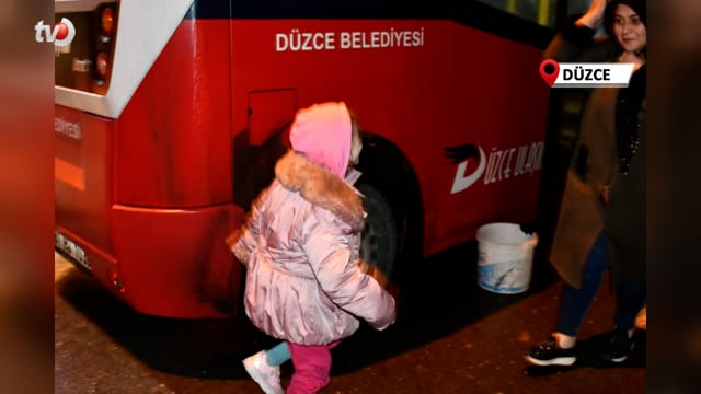 Deprem Bölgesinden İkinci Kafile Düzce’ye Ulaştı