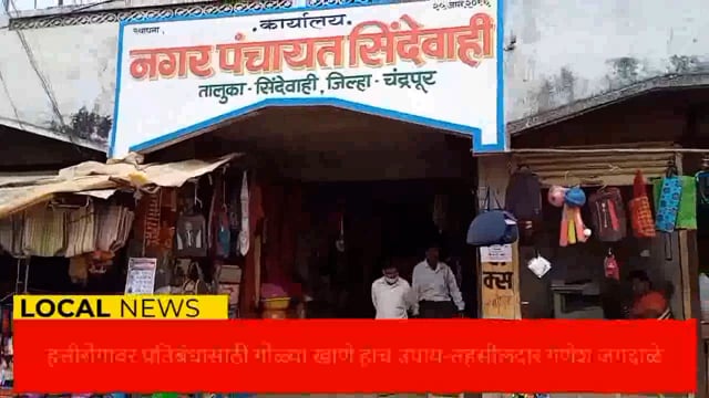 हत्ती रोगावर प्रतिबंधासाठी गोळ्या खाणे हाच एकमेव उपाय-सिंदेवाहीचे तहसीलदार गणेश जगदाळे. 