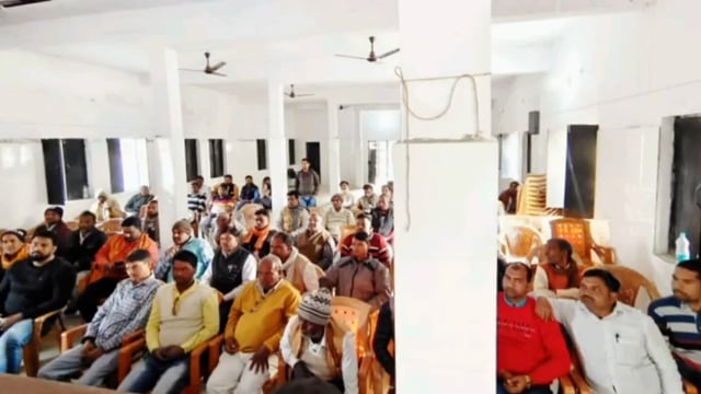 राष्ट्रवाद हमारी पहचान है भाजपा राष्ट्रवाद की पोषक है खुनियांव में बैठक में पूर्व बेसिक शिक्षा मंत्री सतीश द्विवेदी ।