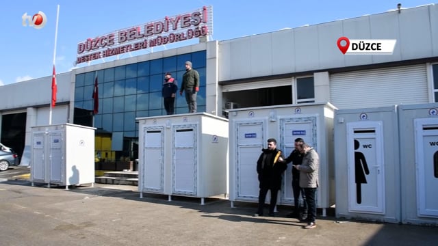 Tuvalet, Bebek Bakım Odası ve Sobalar Yola Çıktı