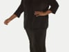 Vikki Vi Classic Black 3/4 Sleeve Cardigan