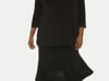 Vikki Vi Classic Black 3/4 Sleeve Kimono Jacket