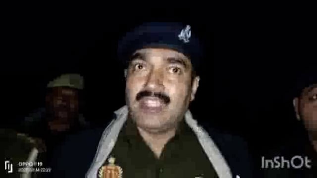 मथुरा पुलिस से मुठभेड़ में हत्यारोपी हुआ घायल 24 घंटे पहले हुई थी लखन की हत्या