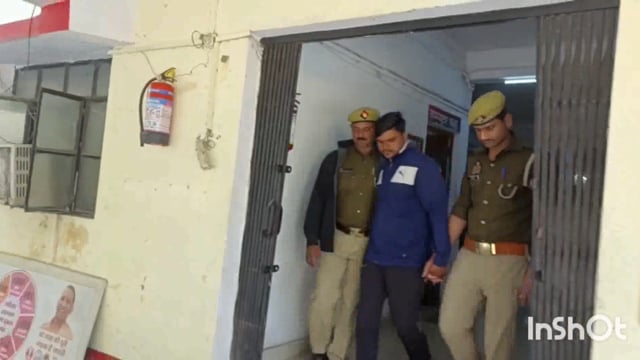 छाता पुलिस ने लूट और डकैती के मामले में वांछित चल रहे 25,000 इनामी बदमाश को किया गिरफ्तार और पकड़ कर भेजा जेल