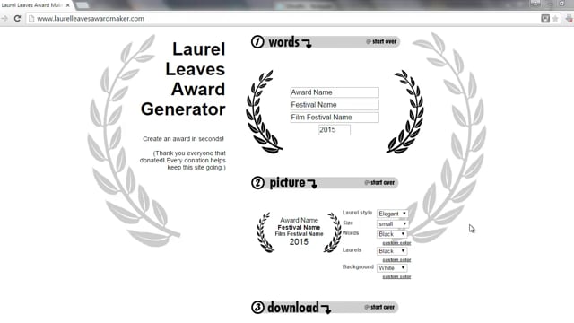 Video 5: Laurel Leaves