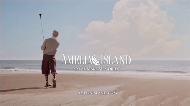 Amelia Island Golfer Beach