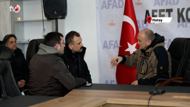 Başkan Özlü Afet Bölgesi Hatay’da