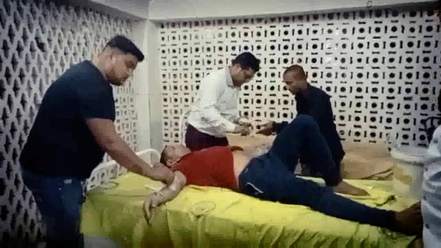 कोठिया गांव में शिव बारात के दौरान फुलझड़ी फटने से एक युवक हुआ गंभीर रूप से जख्मी