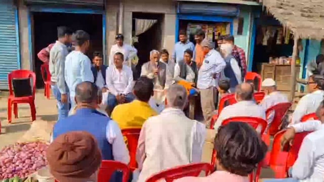 हर गांव को मुख्य सड़क से जोड़ने का है लक्ष्य पिपरा पठान में इटवा विधायक माता प्रसाद पांडे