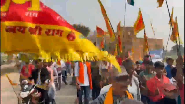 डुमरिया गांव में शिवशक्ति महायज्ञ को लेकर निकाली गई भव्य झांकी