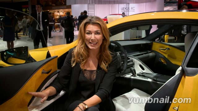 Lexus Europe Paris Motor Show Reportage