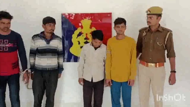 बलदेव पुलिस को मिली बड़ी सफलता 6 शातिर चोरों को पकड़ा 10 बाइक बरामद