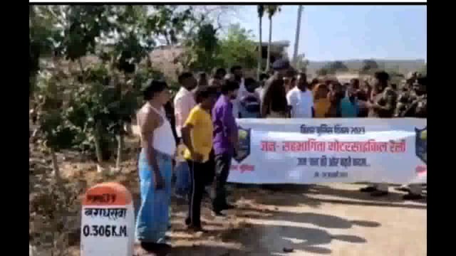 बिहार पुलिस दिवस के अवसर पर बेलहर पुलिस ने निकाली मोटरसाइकिल सहभागिता रैली