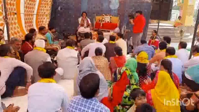 माट राधा रानी मानसरोवर मंदिर में हुआ भजन संध्या पर होली उत्सव का आयोजन