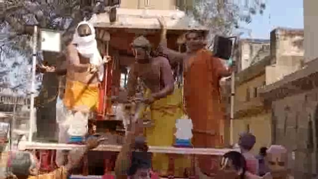 भगवान वैकुंठनाथ संग भक्तों ने खेली होली