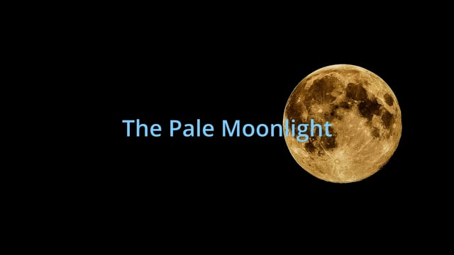 The Pale Moonlight Behind the Scenes