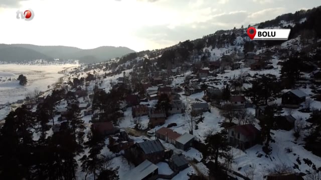 Bolu'nun Yüksek Kesimlerinde Karlar Erimeye Başladı