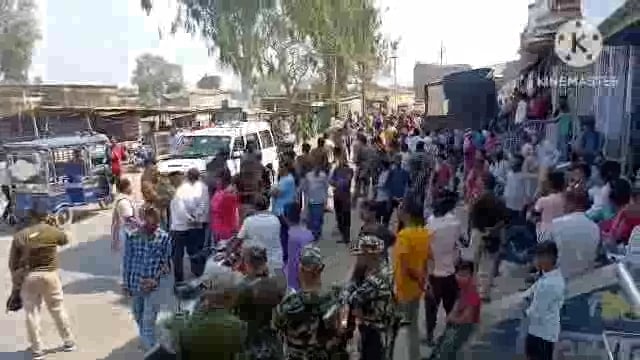 नवादा बिहार पकरीबरावां में ट्रक ने एक दर्जन लोगों को रौंद एक कि मौत गंभीर हालत में छ्ह नवादा रेफर 