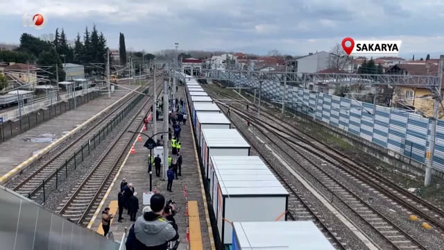 ‘Sakarya Kardeşlik Kenti’ İçin İlk Konteynerler İskenderun’a Yola Çıktı