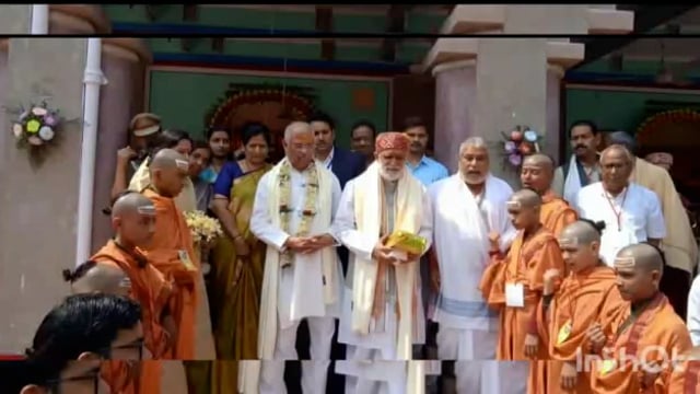 राज्यपाल राजेंद्र विश्वनाथ ने मंदार पर्वत पर विश्वनाथ मंदिर का किया शिलान्यास, जाने क्या कहा 