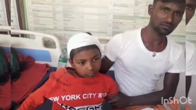 *दो बाइक चालक की आमने सामने टक्कर से 10 वर्षीय बालक हुआ जख्मी ,बाइक चालक हुआ फरार*