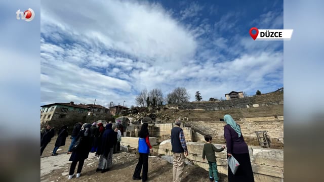 Düzce’nin Doğal Güzelliklerini Gezip Moral Buldular