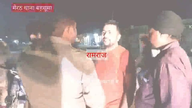 मेरठ थाना बहसूमा शराब पीकर चला रहे वाहन चालक को पड़ा भारी रामराज पुलिस ने काटा चालान 