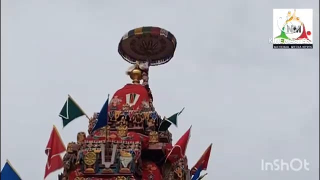 उत्तर भारत का प्रसिद्ध 10 दिवसीय मेला के सातवें दिन भगवान गोदारंगमन्नार ने 50 फीट ऊंचे चंदन के रथ मे भक्तों को दिए दर्शन