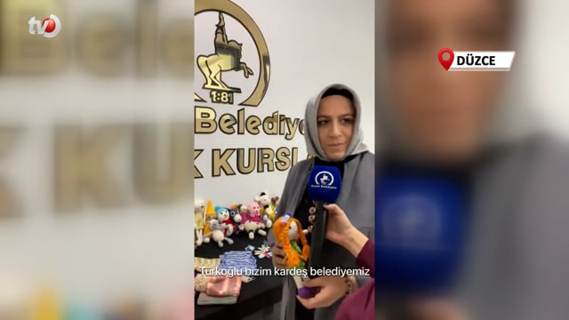 Kursiyerler Çocuklar İçin Üretiyor