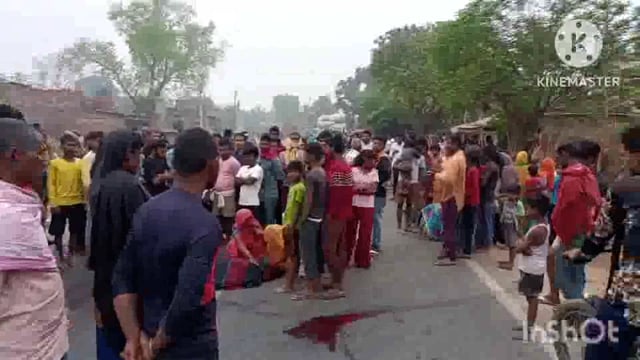 लखीसराय-राष्ट्रीय राजमार्ग एनएच 80 सूरजगढ़ा थाना अंतर्गत मानुचक  में सड़क हादसे में एक व्यक्ति की मौत