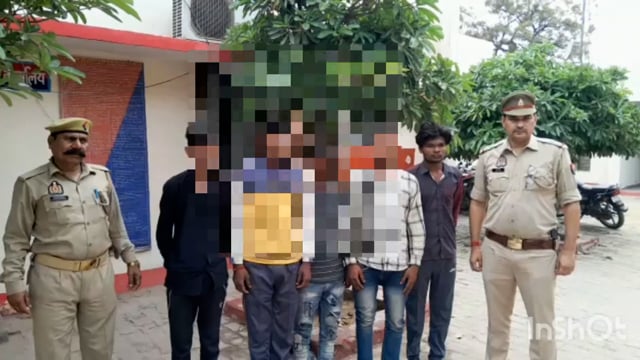 गोवर्धन थाना क्षेत्र से 1 ग्राम से 3 सगी बहनों को अगवा करने वाले आरोपियों को पुलिस ने गिरफ्तार कर जेल भेजा