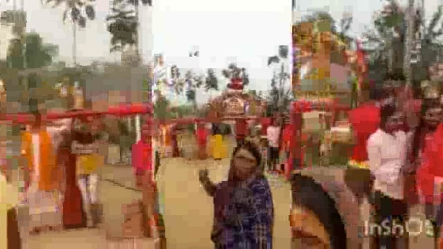 विश्व कल्याण के लिए 108 फीट लंबे कांवर के साथ यात्रा पर निकले बम बासुकी डाक बम सेवा समिति के कांवरिया 