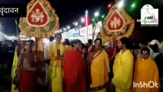 भगवान रंगनाथ जी ने सांय काल में सोने के अश्व पर विराजमान होकर हजारों भक्तों को दिए दर्शन, आतिशबाजी का लिया आनन्द।