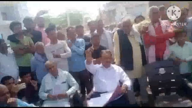 रामपुर गॉव के विकास कार्यों में धांधली की शिकायत पर  जाँच करने पहुँची ग्राम विकास मंत्रालय टीम 
