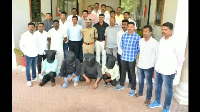 जत- माजी नगरसेवक खुनातील चार आरोपी कर्नाटक मधून अटक; स्थानीक गुन्हे अन्वेषण शाखेची कामगीरी
