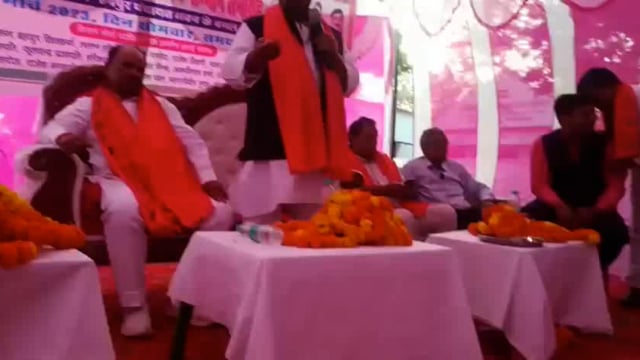 तीस वर्ष बाद कार सेवकों का हुआ सम्मान, पचास से अधिक कारसेवकों किया गया सम्मानित, फगुआ लोक गीत के साथ किया गया सम्मान