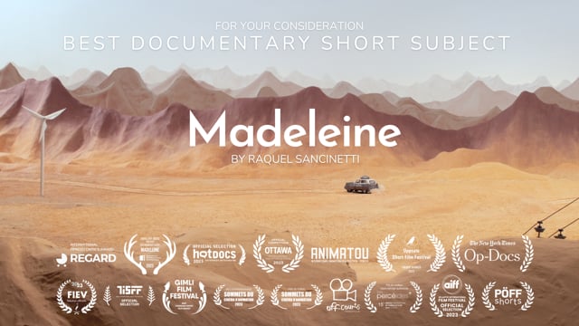 Trailer: MADELEINE. A film by Raquel Sancinetti