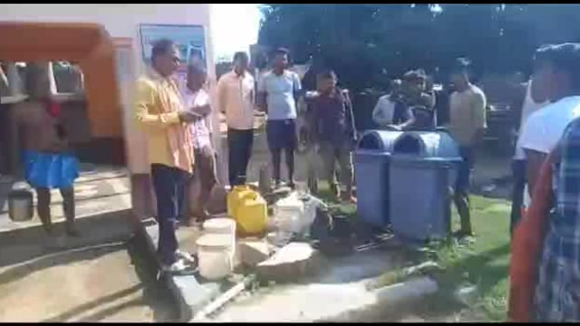 मुख्यमंत्री का ड्रीम प्रोजेक्ट हर घर नल जल योजना बटसार पंचायत में विफल 