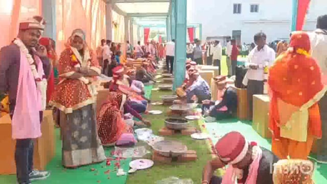 मांट में 170 जोड़ों को परिणय सूत्र में बांधा गया सीएम सामूहिक योजना का हुआ आयोजन