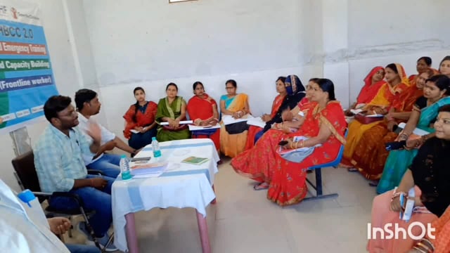 सुगौली सामुदायिक स्वास्थ्य केंद्र में चमकी बुखार और एनीमिया बीमारी को लेकर आंगनबाड़ी सेविकाओं का हुआ प्राशिक्षण।