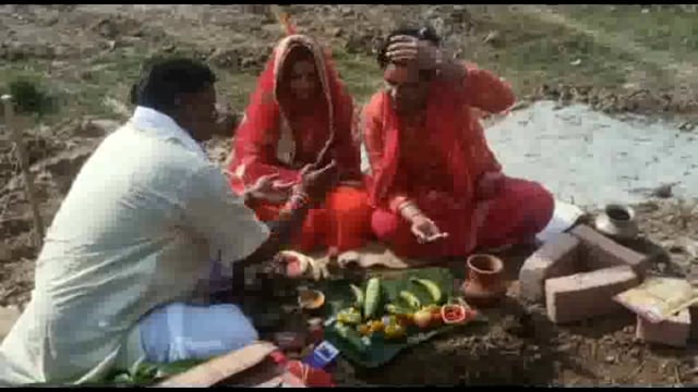 डुमरिया गांव में श्री श्री 108 शिव शक्ति महायज्ञ को लेकर की गई भूमि पूजन