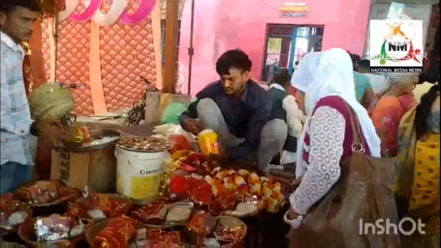 नरी सेमरी माता के दर्शन करने को भक्तों का उमड़ा भारी जनसैलाब।