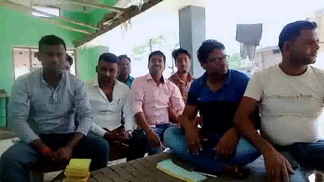 असेगा स्तिथ बाबा शोक हरण नाथ मंदिर परिसर में आयोजत रुद्र महायज्ञ को लेकर की गई महत्वपूर्ण बैठक