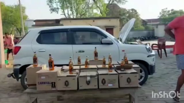 बौंसी पुलिस ने सुखनियां पुल के समीप से 135 लीटर विदेशी शराब किया बरामद 