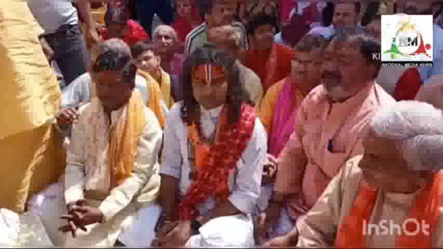 वृंदावन में धूमधाम से मनाया गया यमुना छठ पर्व।